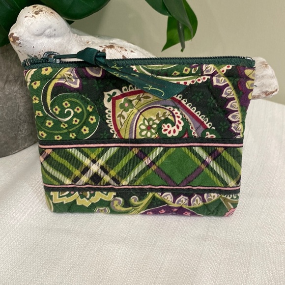 Vera Bradley Bags Vera Bradley Zipper Coin Pouch In Chelsea Green